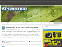 Tablet Screenshot of photoheadonline.com